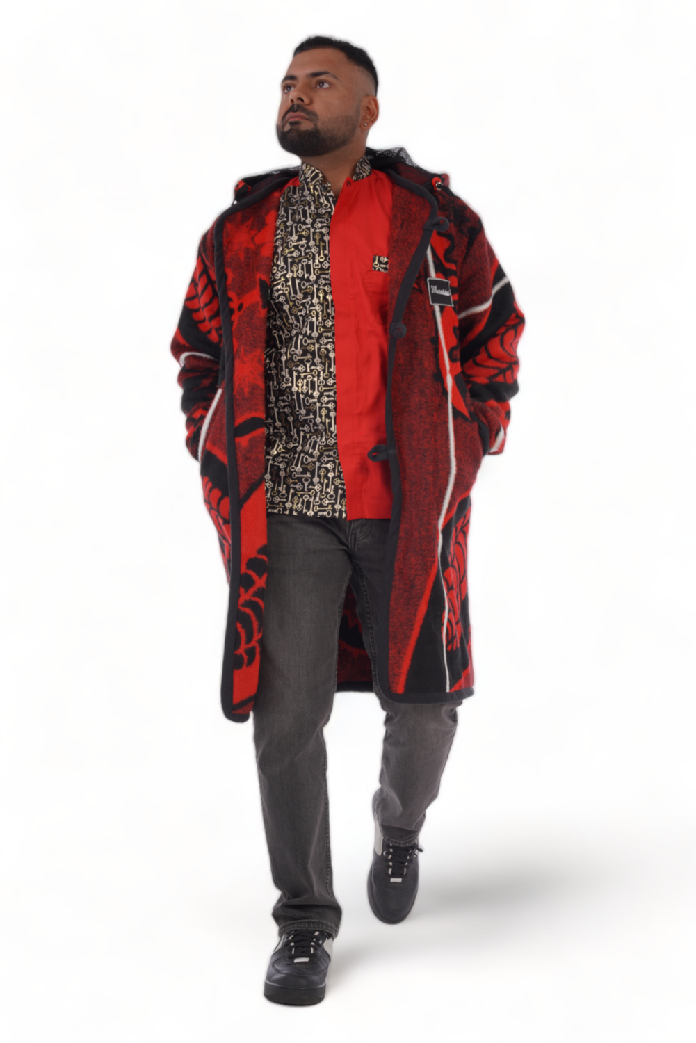 Majesty Royal Red - Basotho Blanket Jacket