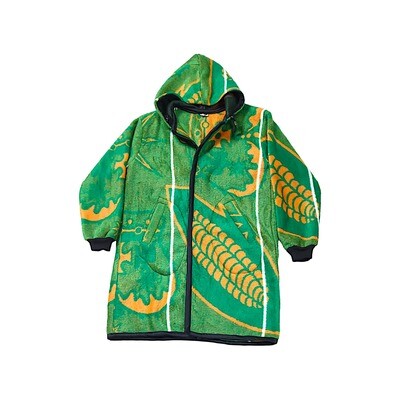 GOA - Basotho Blanket Jacket - Royal Green