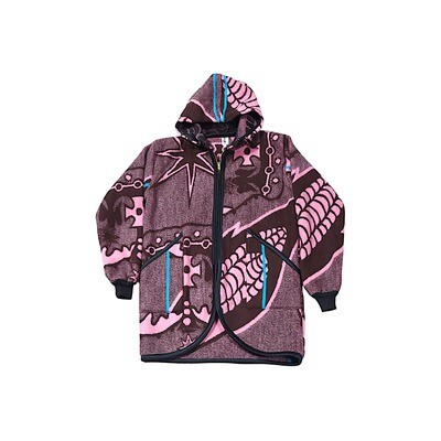 GOA - Basotho Blanket Jacket - Royal Pink