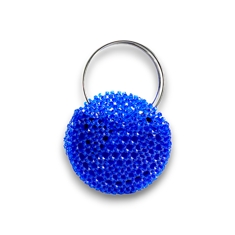 Ocean Beaded Clutch Bag
