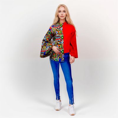 Jozi - African Print Blouse