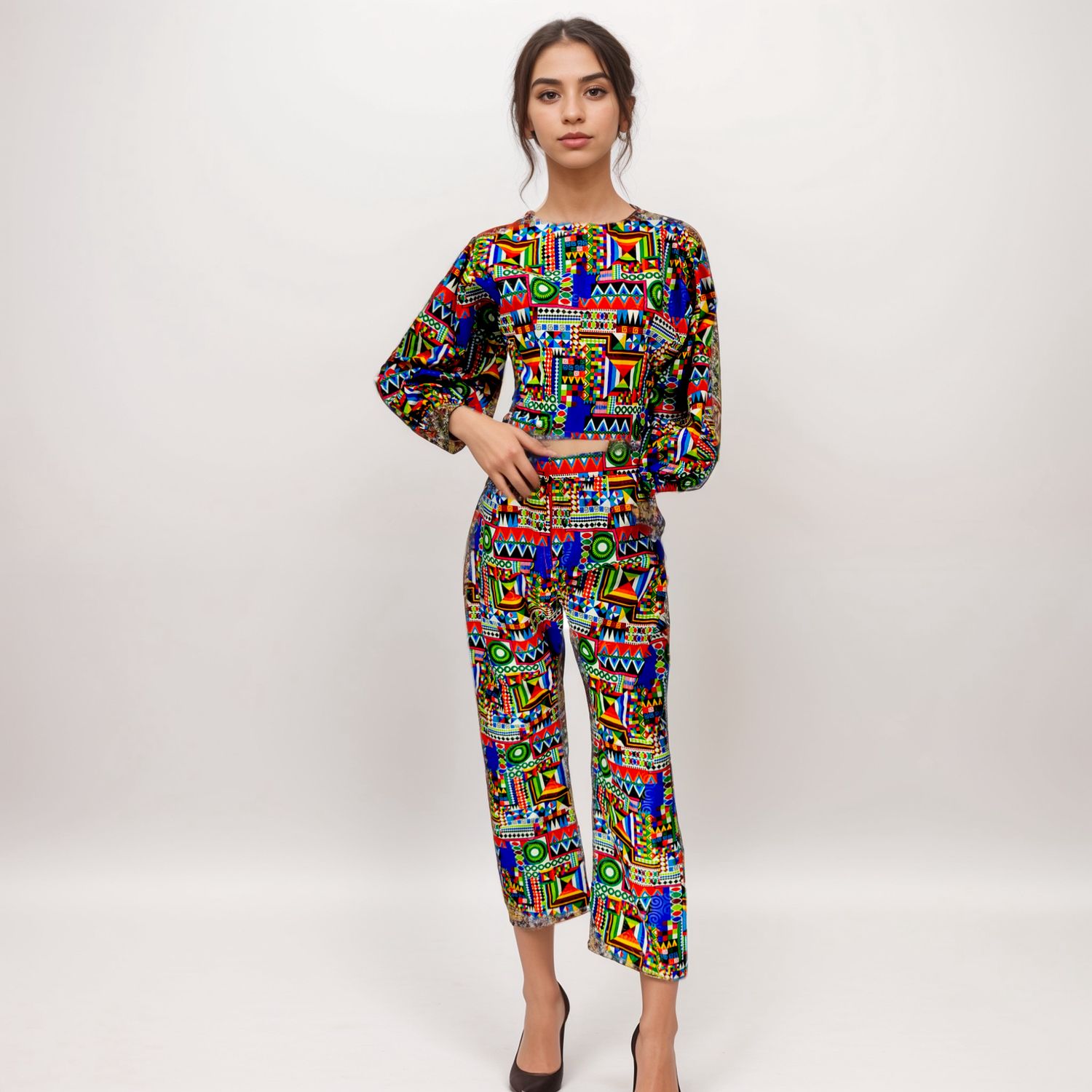 Jozi - Two Piece Top &amp; Pant Set