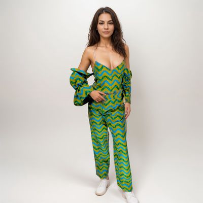 Green Goddess Pant Set 2