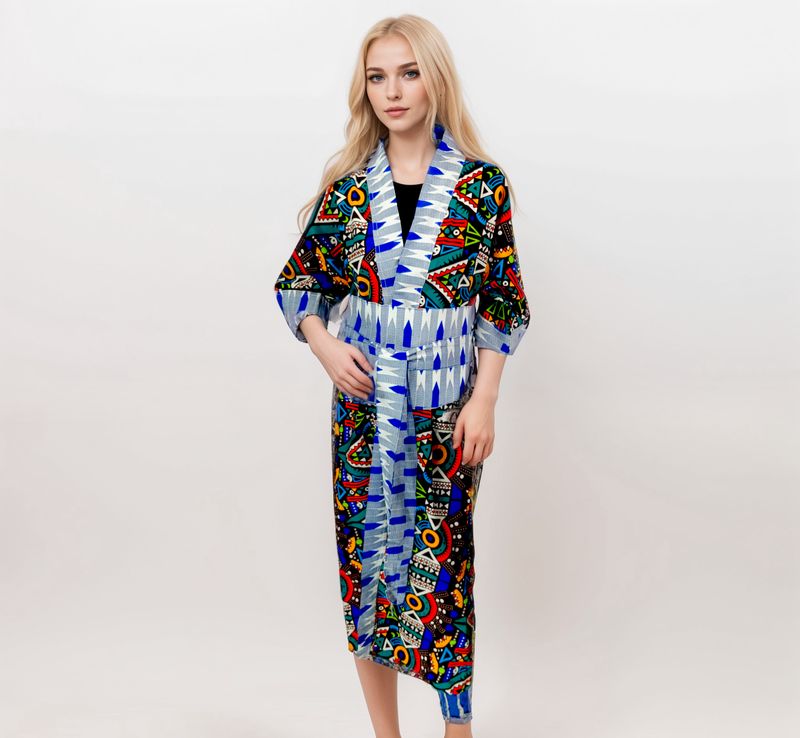 Zanzibar - African Print Kimono