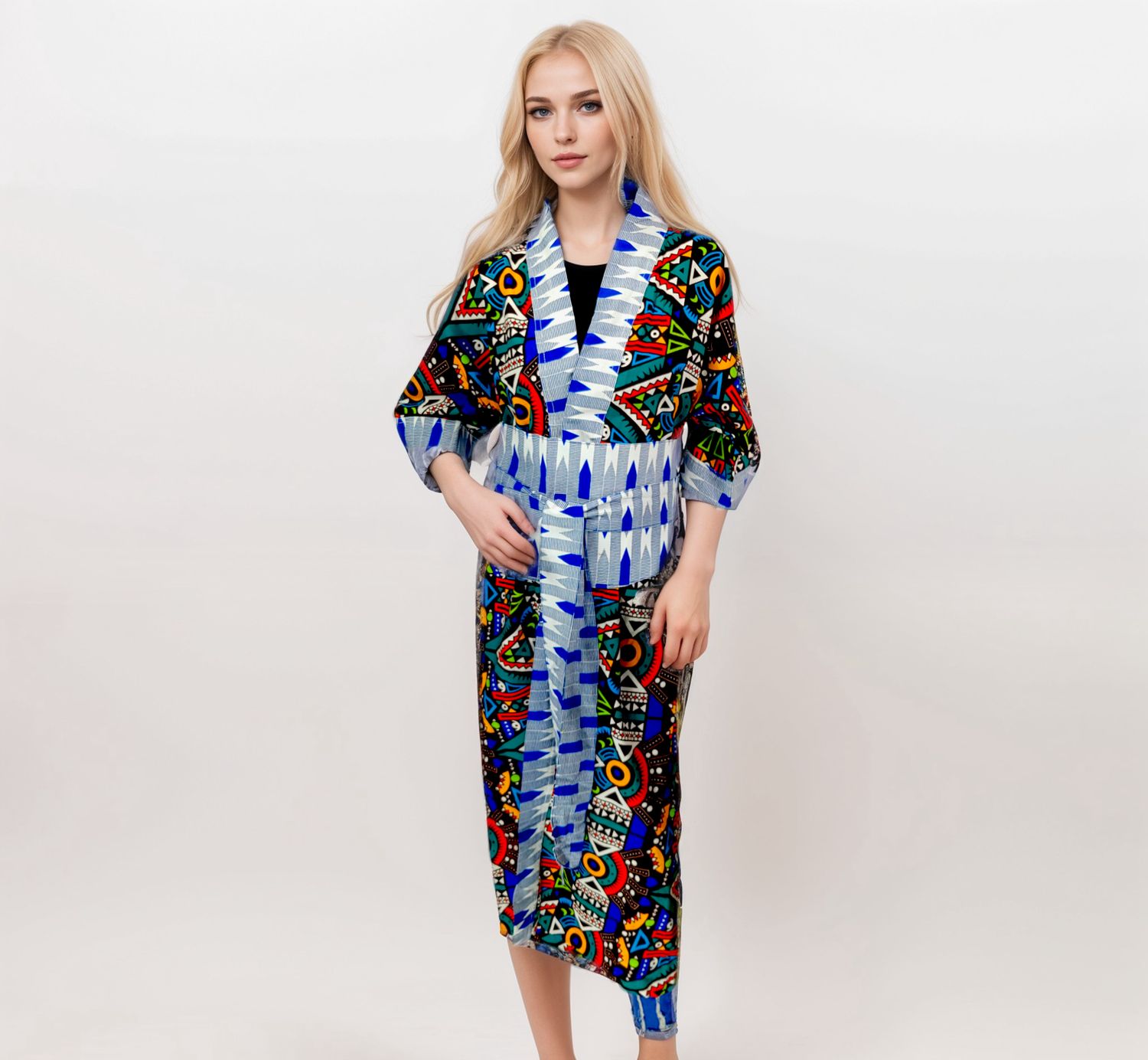 Zanzibar - African Print Kimono