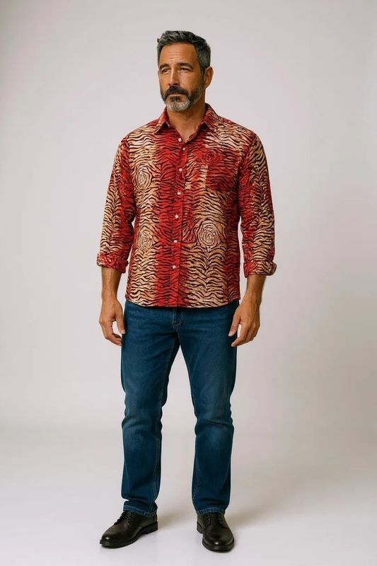 Sahara Flame - Oversize Shirt