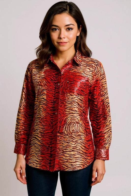Sahara Flame - Oversize Shirt