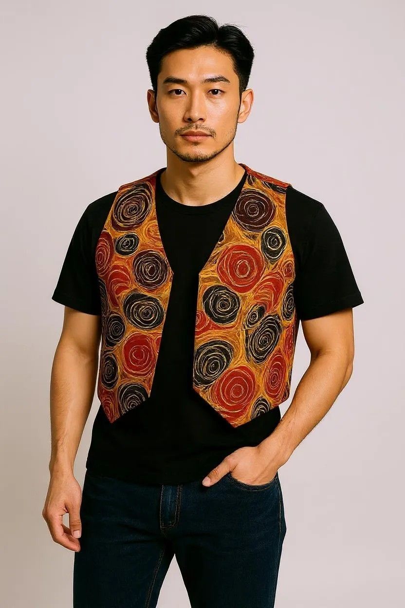 Floraison Doree Waistcoat