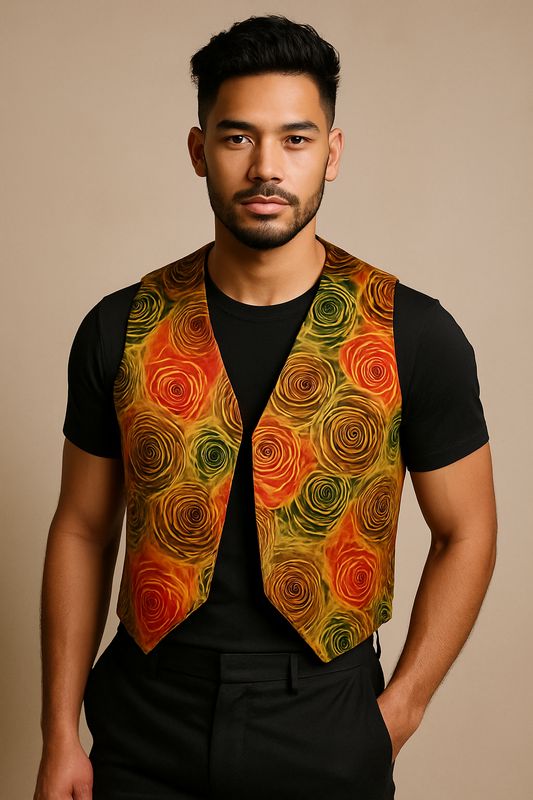 Floraison Doree Waistcoat