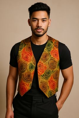 Floraison Doree Waistcoat