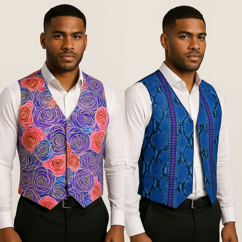 Nocturne de Rose Waistcoat