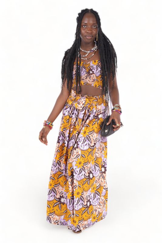 Madeira - Crop Top and Skirt Set​