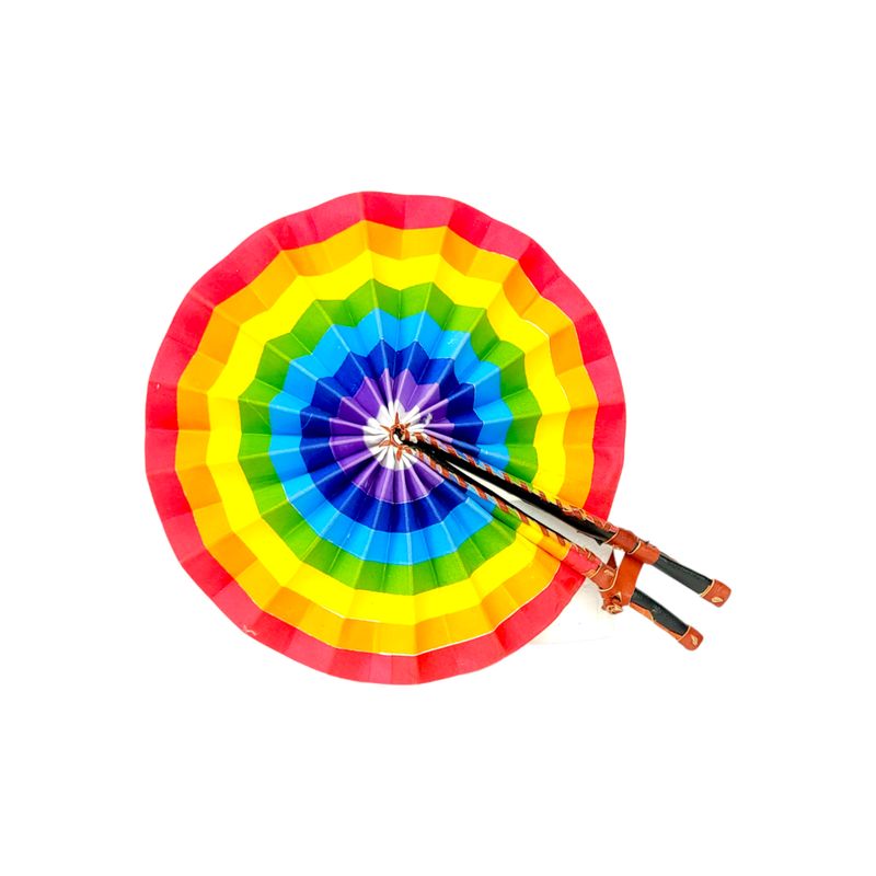 Rainbow - African Fan Rainbow - African Fan