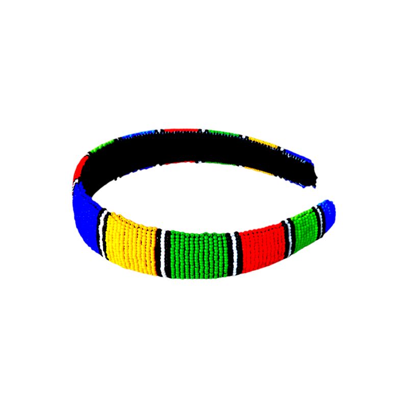 Large Zulu Beaded Alice Band
