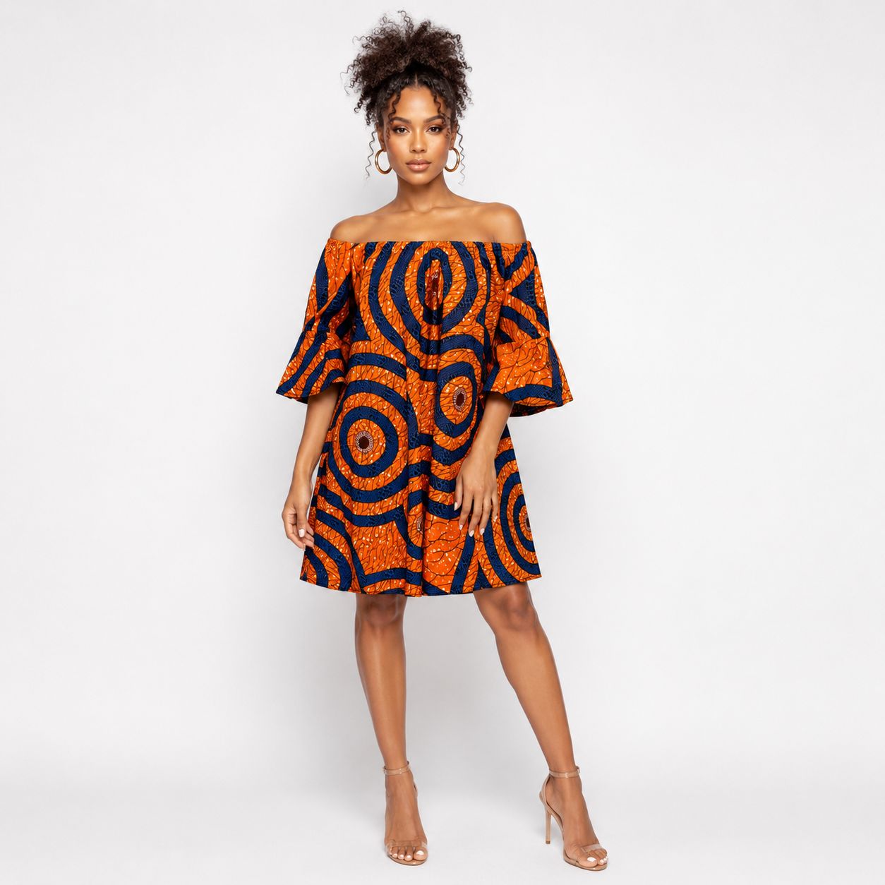 Namibia  - African Print Short Dress