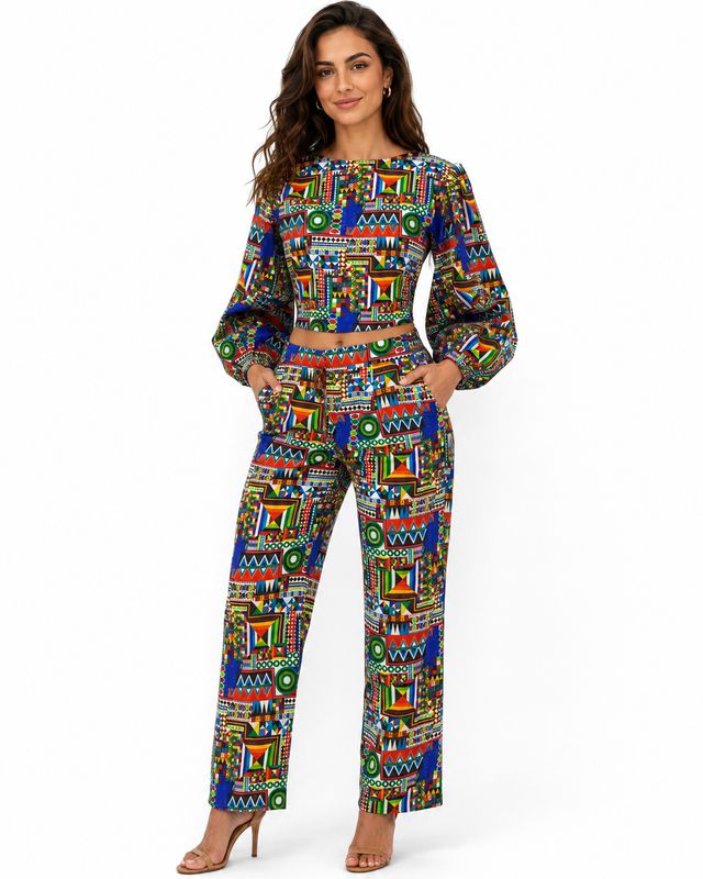 Jozi - Two Piece Top &amp; Pant Set