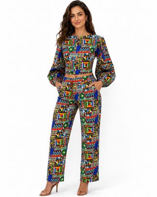 Jozi - Two Piece Top &amp; Pant Set