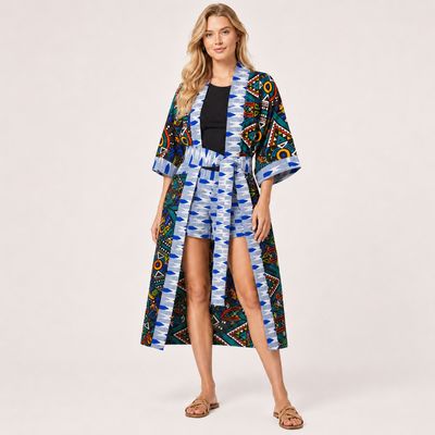 Zanzibar - Kimono, Shorts &amp; Obi Belt