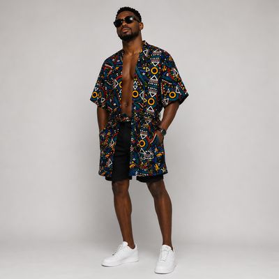 Zaire - African Print Kimono