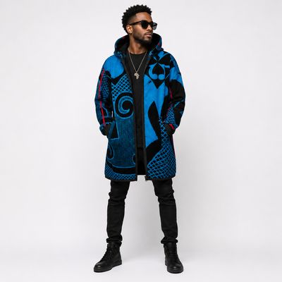 Majesty Royal Turquoise - Basotho Blanket Jacket