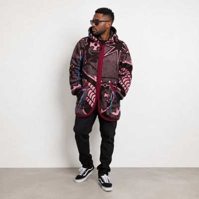 Majesty Royal Pink - Basotho Blanket Jacket