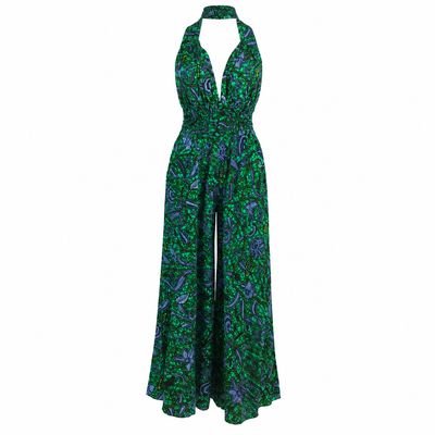 Kenya - Halter Jumpsuit