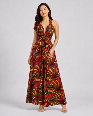 Firelily - Halter Jumpsuit