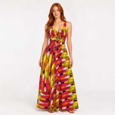 Neapolitan Maxi Dress