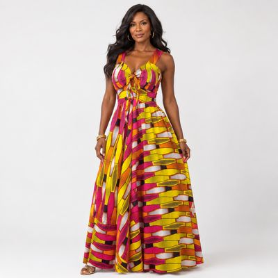 Neapolitan Maxi Dress