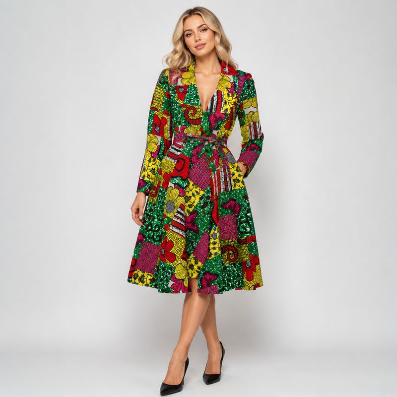 Starfruit Patch - Coat Dress