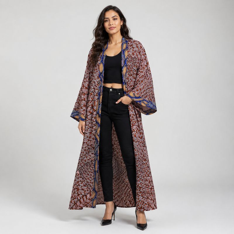 Earth Shake - Free Flow Kimono