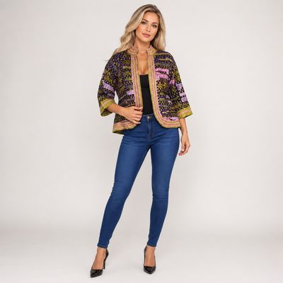 Big Wig - Cropped Sleeve Coat