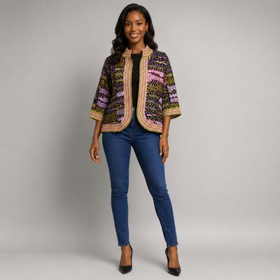 Big Wig - Cropped Sleeve Coat