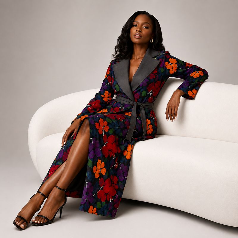 Autumn Spirit - Reversible Long Coat