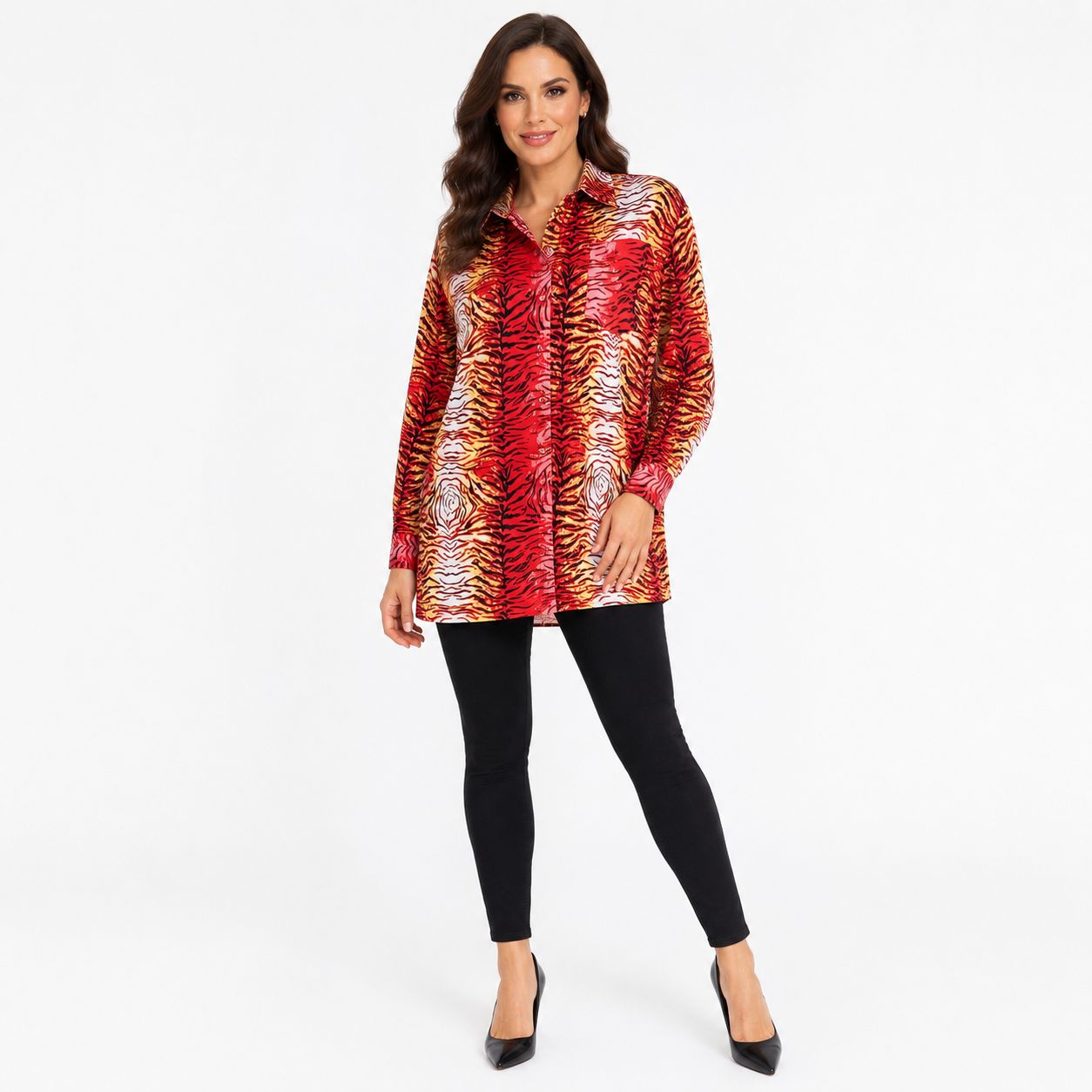 Sahara Flame - Oversize Shirt