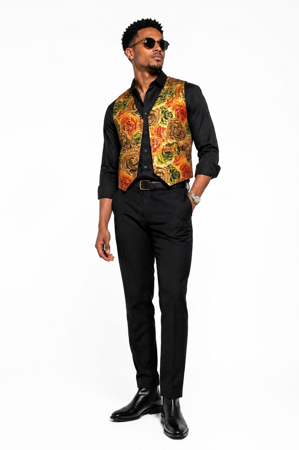 Floraison Doree Waistcoat