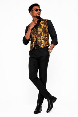 Floraison Doree Waistcoat