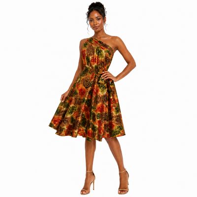 Floraison Doree Wrap Skirt