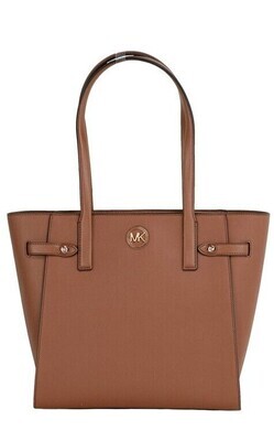Michael Kors- Carmen Large Luggage Leather  Tote Handbag