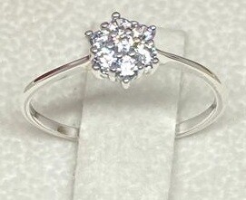 Studded Star Ring