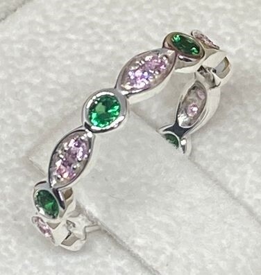 Weaved Gems Ring