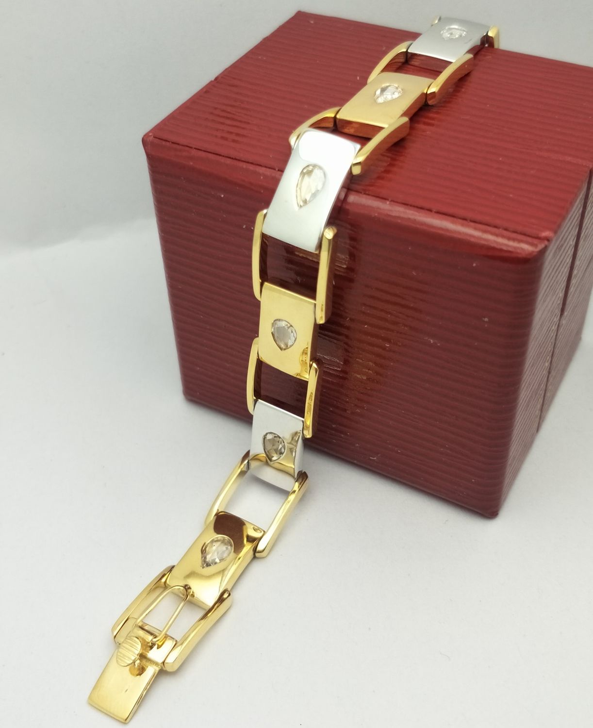 Buckles with Pear Gems