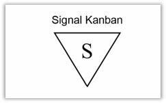VSM Post-It "Signal Kanban"
