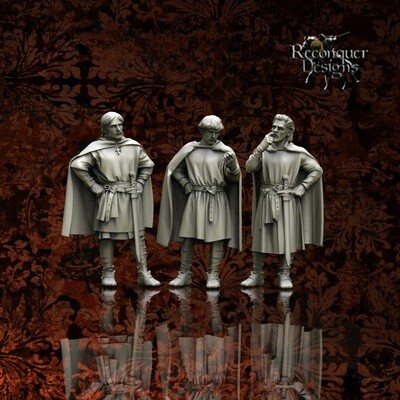 10th-13th Century Christian Nobles Set A | Reconquer Designs | 28mm oder 54mm