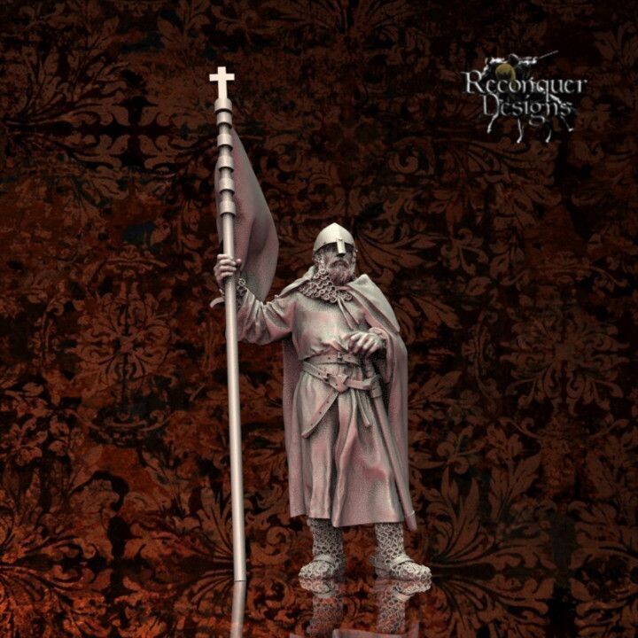 Military Order Standard Bearer 12th Century | Reconquer Designs |
