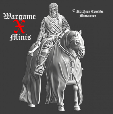 The Duke of Slesvig - Valdemar | 28mm | 54mm | Mounted medieval Knight