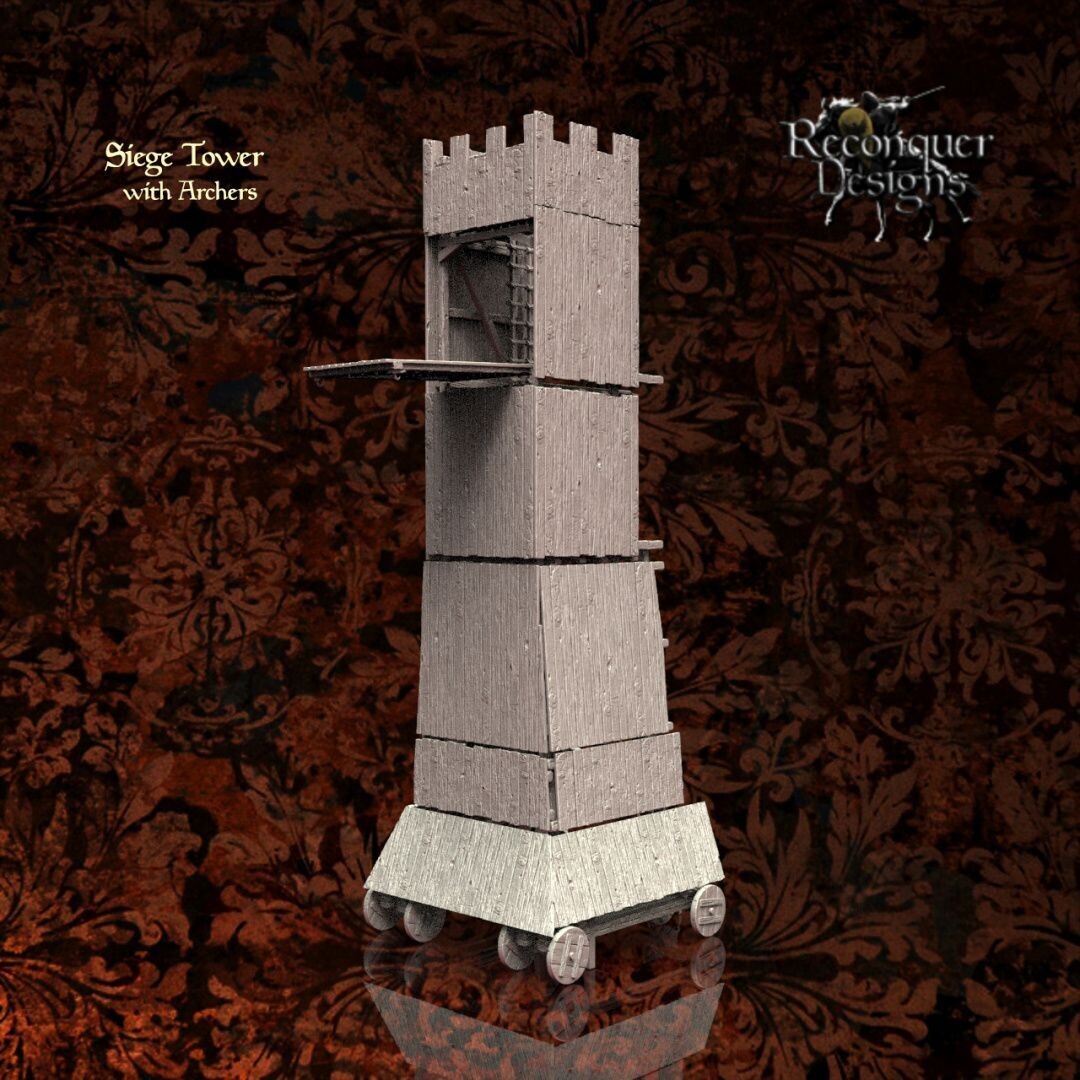 Medieval Siege Tower Reconquer Designs