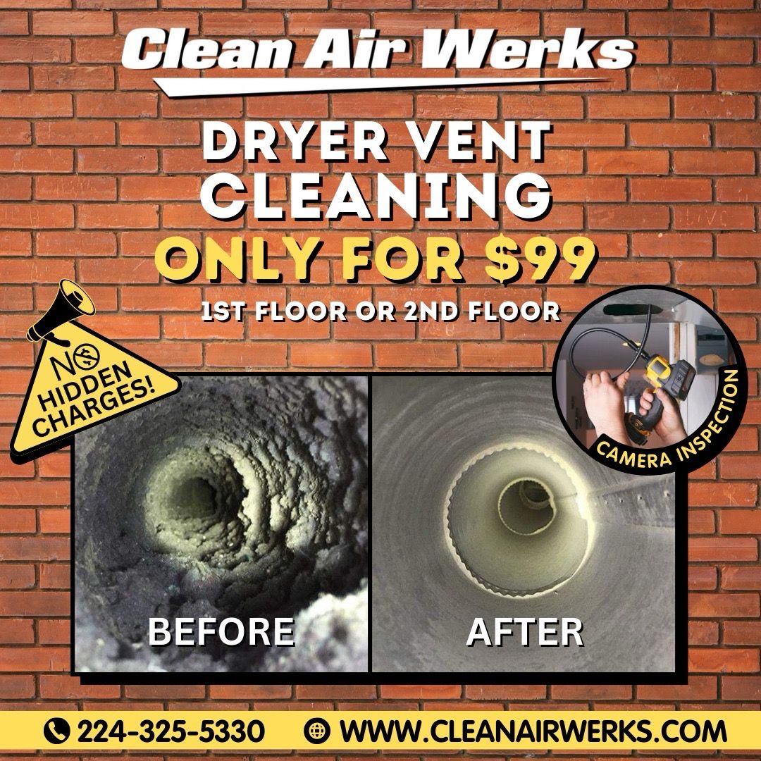 Dryer Vent Cleaning in Crystal Lake, Illinois
