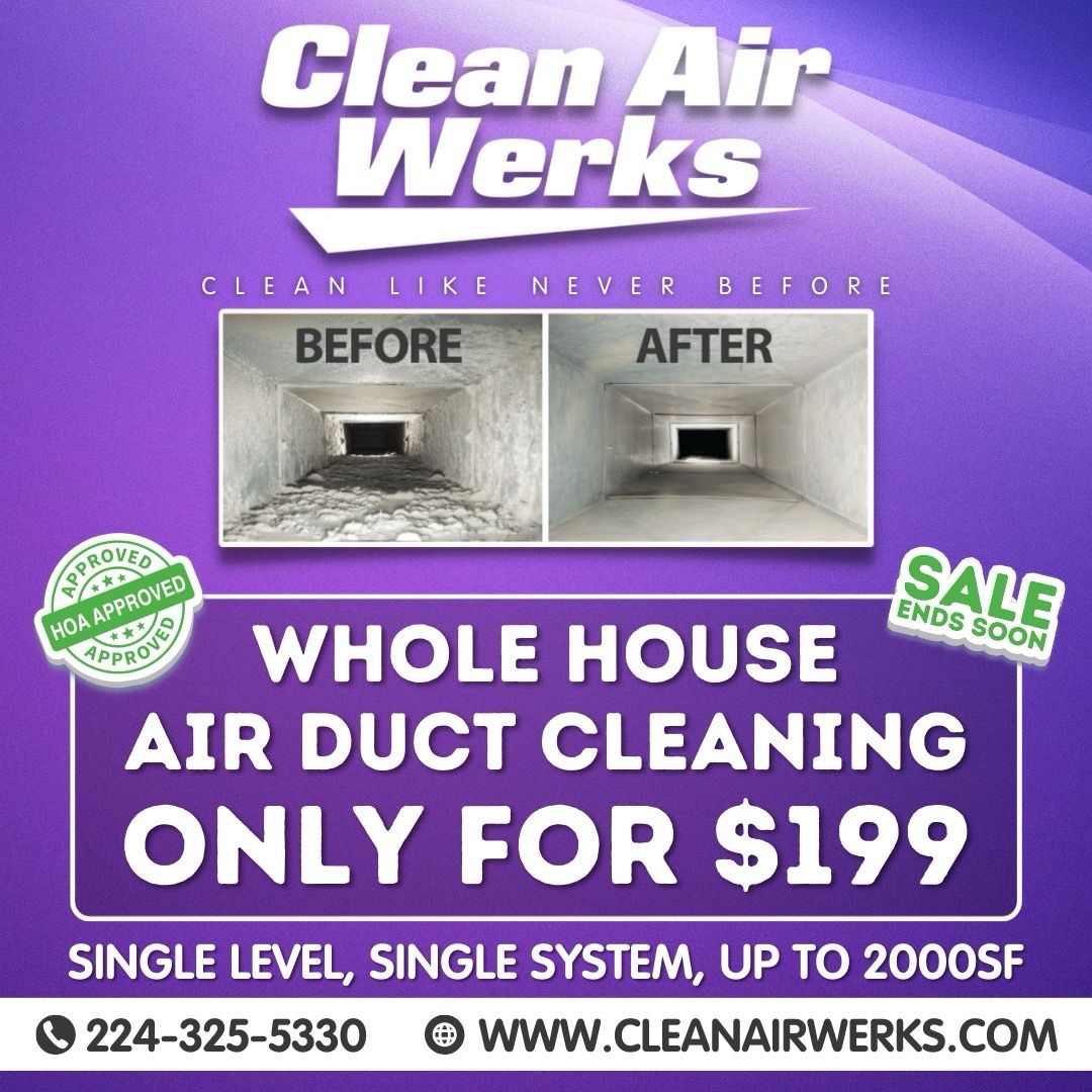 $199 Air Duct Cleaning In Chicago Illinois