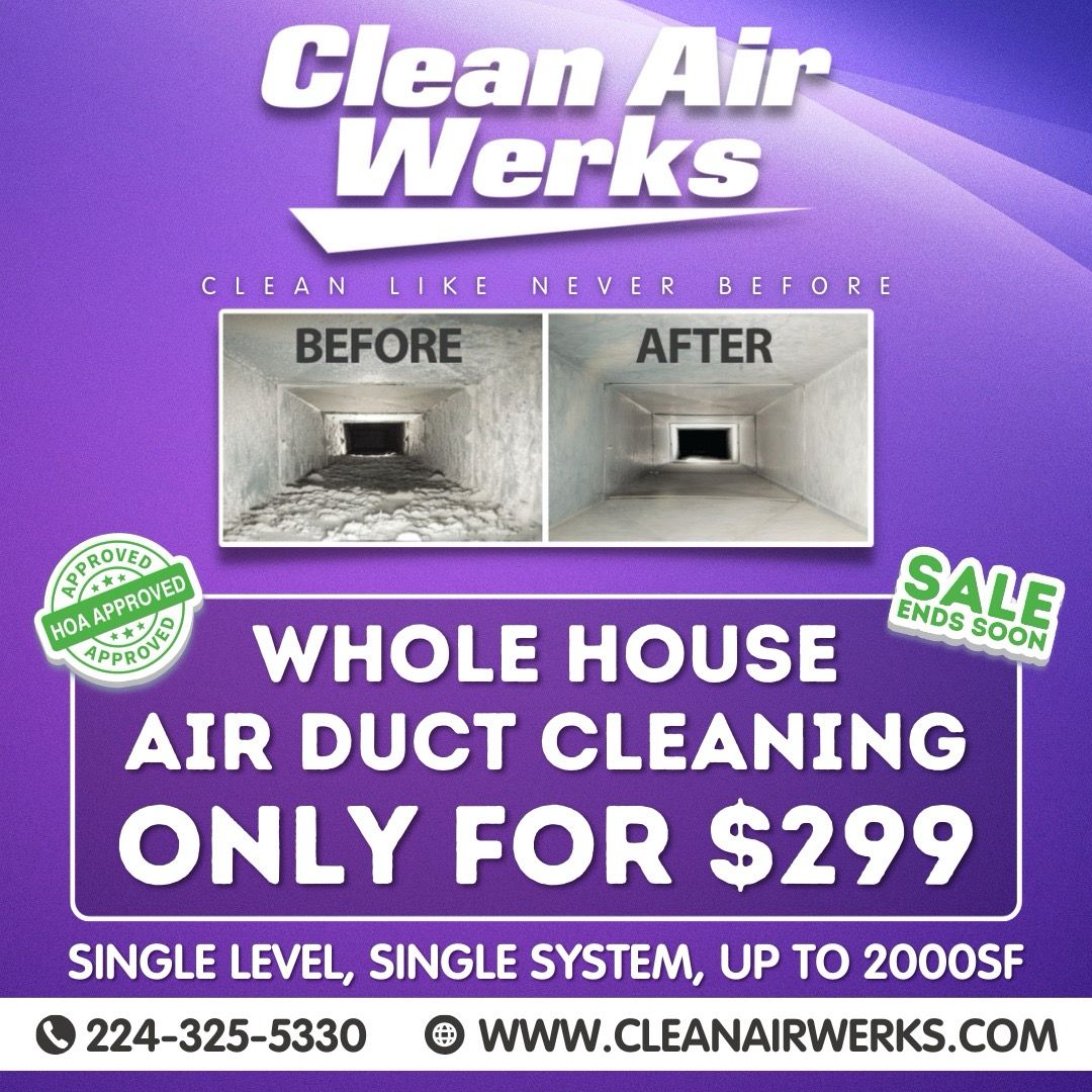 Whole House Air Duct Cleaning + Mold Inspection